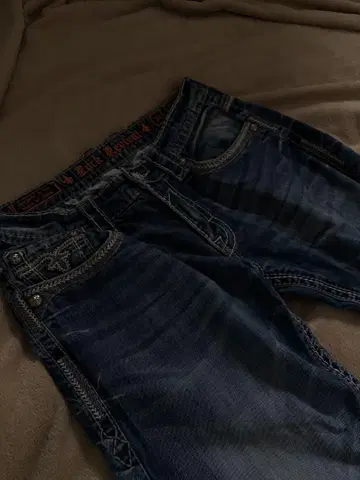 archive gothic designed denim