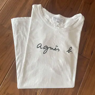 agnes.b 아네스베 로고 티셔츠