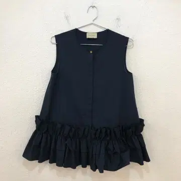 유나이티드 애로우즈 UNITED ARROWS 프릴 슬리브리스 튜닉