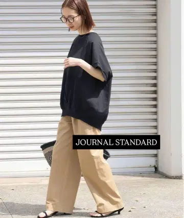 JOURNAL STANDARD 레리움 코쿤 형태 풀오버 반팔