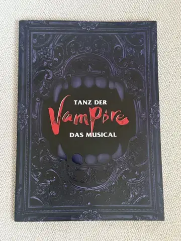 Tanz der Vampire 댄스 오브 뱀파이어 팜플렛