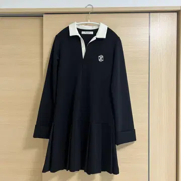 Polo Pleated Mini Dress