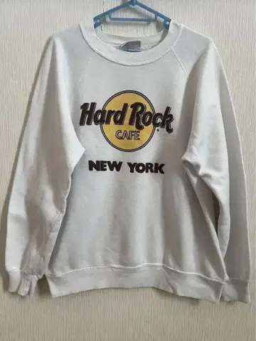 Hard Rock Cafe 화이트 맨투맨