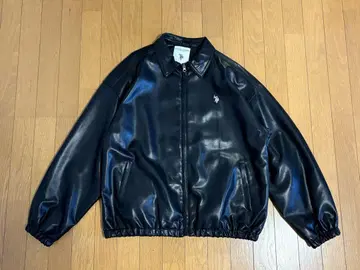 u.s polo assn. 페이크 가죽 자켓