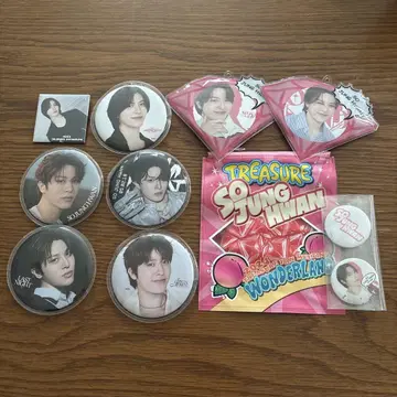 treasure 종환 세트 캔뱃지 캡슐 토이 popup