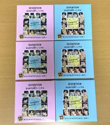 SEVENTEEN SUNTORY 논알콜 코스터 세트