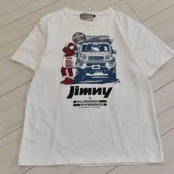SUZUKI '공인' 콜라보! Jimny x WD 러브 짐니 티 화이트