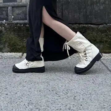 FUMIKA_UCHIDA/CANVAS OVER BOOTS (후미카우치다)