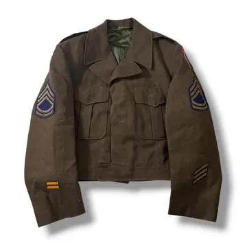 미군 실물 40s M-44 아이젠하워 자켓 42R 와펜 짧은 기장