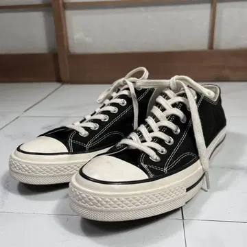 컨버스 척테일러 ct70 블랙 27cm