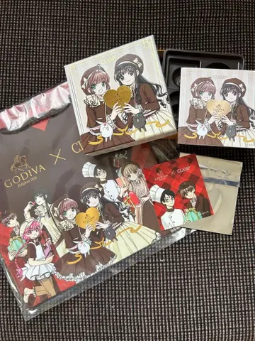 카드캡터 사쿠라 GODIVA 쇼핑백, 스티커 4월 1일 & 샤오랑