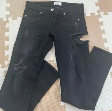 GYDA 사이드 슬릿 데님 M