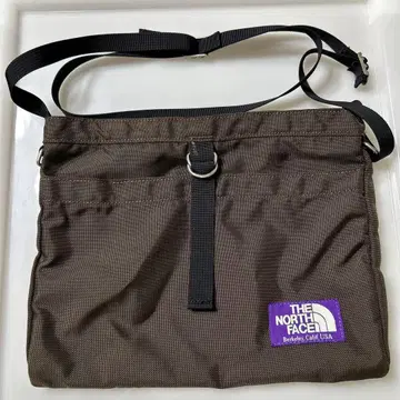 THE NORTH FACE 퍼플 라벨 숄더 브라운