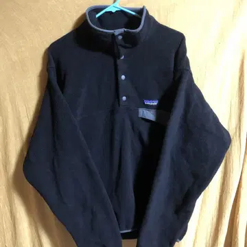 patagonia 블랙 플리스 자켓
