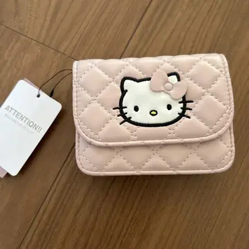 로리즈팜 헬로키티 퀼팅 카드 케이스 키 참
