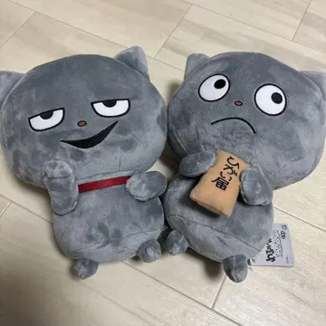 악당 고양이 빅 봉제 인형 2종 세트 니시무라 유우지