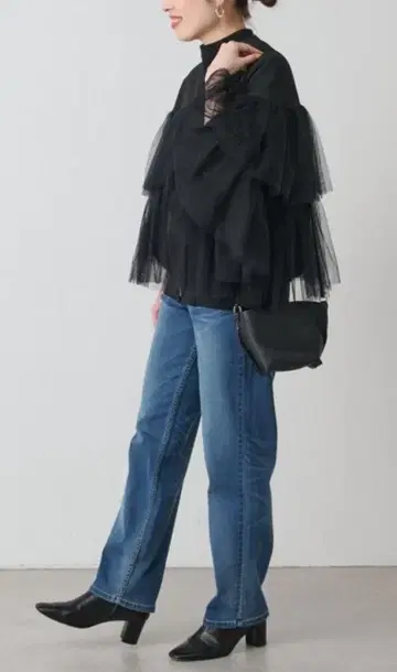 BEARDSLEY 비어즐리 튤 MA-1 블루종 정가 46000엔