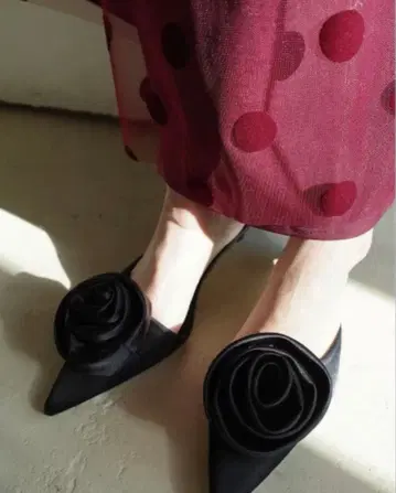 아메리빈티지 로즈 모티브 뮬