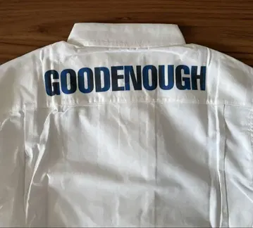 GOODENOUGH IVY 긴팔 셔츠 화이트