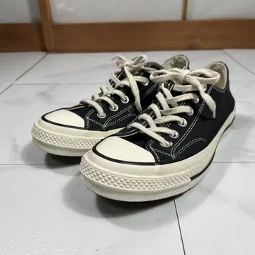 컨버스 척테일러 ct70 로우컷 블랙 25cm