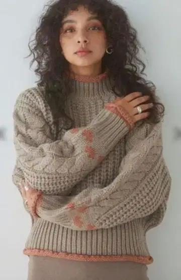 새상품 ALEXIA STAM 하트 니트탑