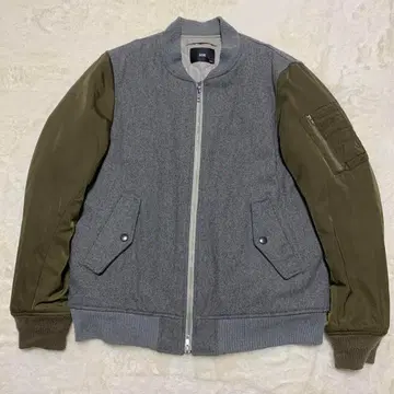[ USED ] 소매 절개 밀리터리 자켓 블루종 M 정도