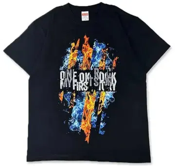 ONE OK ROCK 티셔츠 블랙 VS