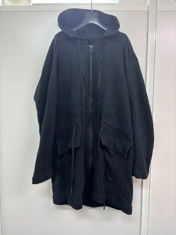 [ 초레어 ] AF ARTEFACT 니트 블랙 모즈 코트