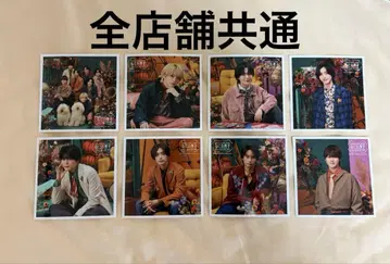나니와단시 정사각형 사진 Classic 전 점포 공통 8장 세트