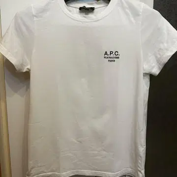 APC 화이트 T셔츠 L 사이즈