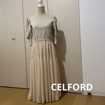 CELFORD 셀포드 플레어 롱 원피스