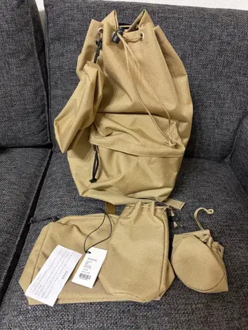 AURALEE x AETA 스몰 백팩 세트 백팩