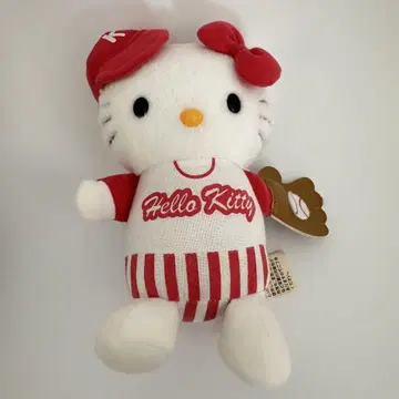 레트로 산리오 헬로키티 키티 야구 봉제 인형