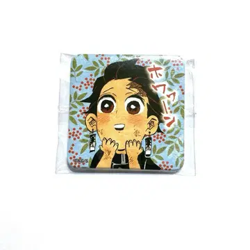 귀멸의 칼날 애나더 컬러 스퀘어 캔뱃지 카마도 탄지로 점프샵