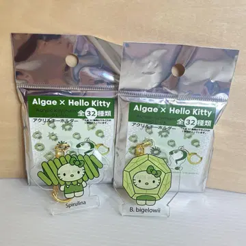 간사이 만박 일본관 한정판 조류 키티 키링 세트 산리오 헬로키티
