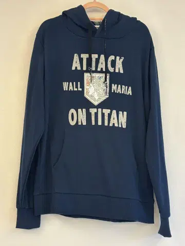 진격의 거인 시마무라 맨투맨 후드티 M