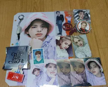 INI 마츠다 진 트레이딩 카드 캔뱃지 네임 그립 외 일괄