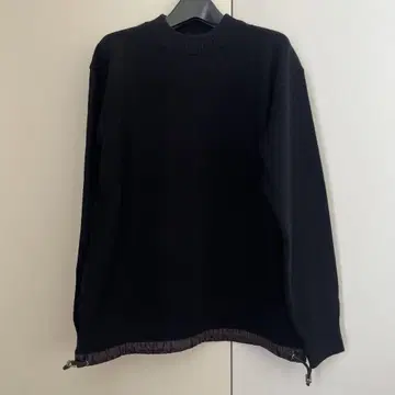 sacai 블랙 니트 SCM-235