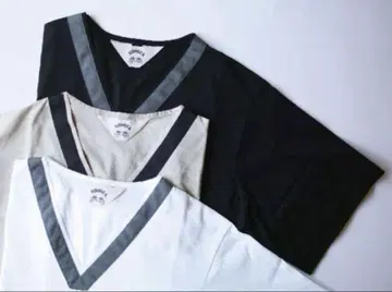 SUNSEA 선시 18ss V-neck T V넥 티셔츠