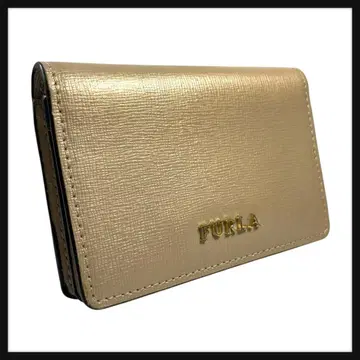 [ 새상품급 ] FURLA 훌라 명함지갑 가죽 대용량 로고
