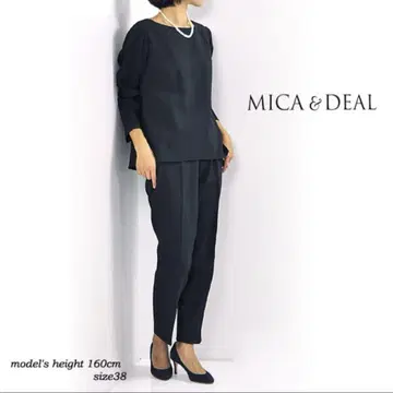 마이카 앤딜 MICA&DEAL 셋업 백 턱 상의