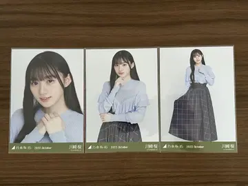카와사키 사쿠라 노기자카46 브로마이드 윈도우펜 체크