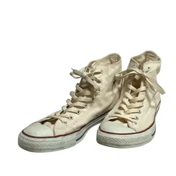 빅 사이즈 31cm Converse All Star 하이컷 크림