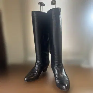 VERO CUOIO 베로키오 가죽 롱 부츠 블랙 37