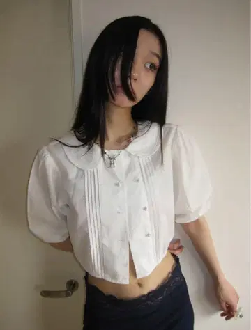 n.k 아뜰리에 코스모 블라우스
