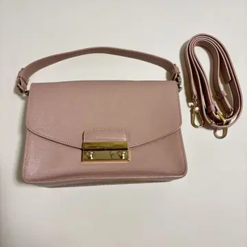 FURLA 핑크 베이지 숄더백