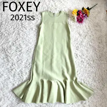 21ss FOXEY 드레스 프리지아 슬리브리스 원피스 38사이즈
