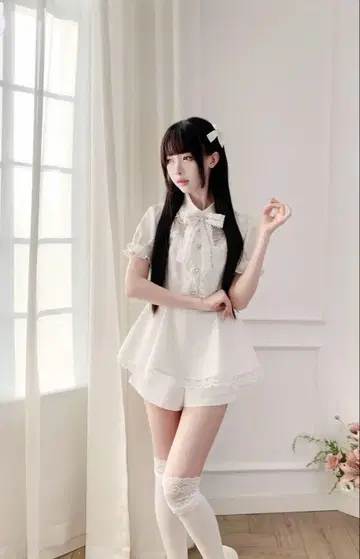NoGenki 미니 원피스 셋업
