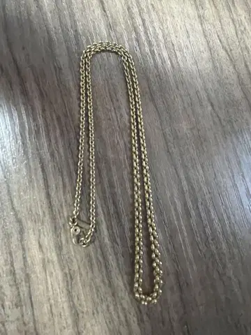 모네 골드 목걸이 약 40cm
