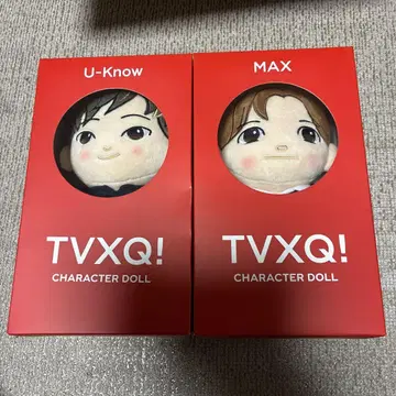 [ 미사용 새상품 ] TVXQ! 캐릭터 인형 동방신기 공식 봉제 인형